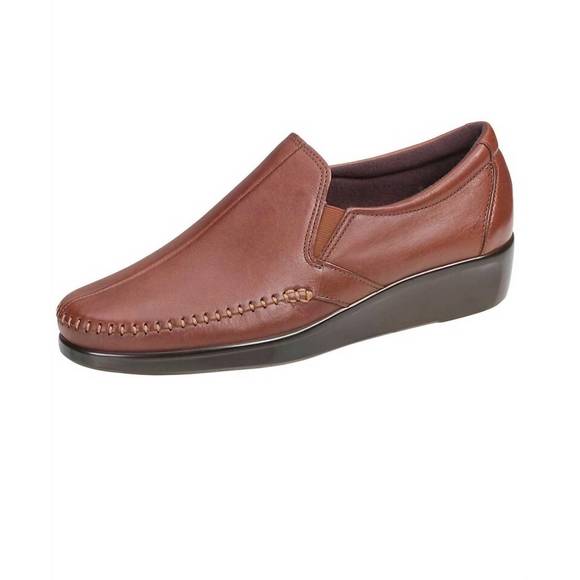 NEW SAS dream slip on loafer - medium in brown - Picture 2 of 3